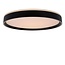 Elegant, sfeervol en modern zwarte plafondlamp 50 cm LED DIM 36W 2700K 3 StepDim