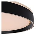 Elegant, sfeervol en modern zwarte plafondlamp 50 cm LED DIM 36W 2700K 3 StepDim