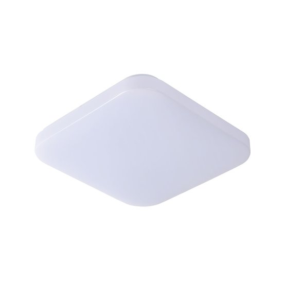 Disc-shaped handsome ceiling lamp 28 cm 20W 3000K opal