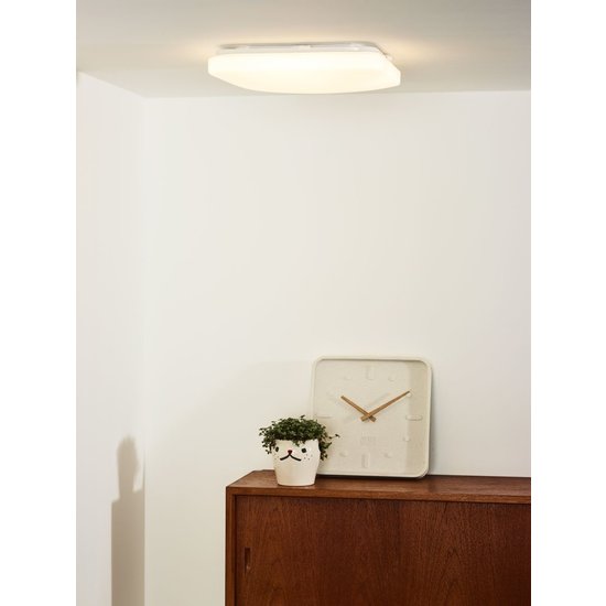 Knappe schijfvormige opaal plafondlamp 33 cm 32W 3000K