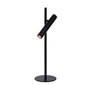 Modern cylindrical black 6W table lamp 13 cm DIM 3000K
