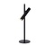 Modern cylindrical black 6W table lamp 13 cm DIM 3000K