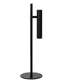Modern cylindrical black 6W table lamp 13 cm DIM 3000K