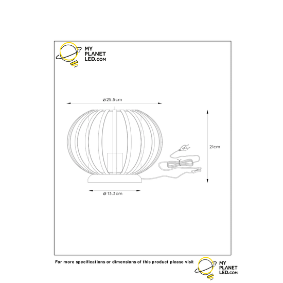 Modern en hip roze tafellamp 25,5 cm E27