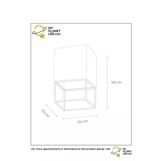 Subtiel, elegante plafondlamp E27 zwart