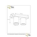 Spot de plafond cylindrique simple intemporel LED DIM GU10 5W 2200K/3000K or mat/laiton
