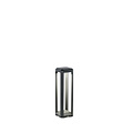 Logone LED tuinpaal, 50 cm gegoten aluminium, 11W 1100lm 3000K warm wit, IP65 waterdicht, antraciet