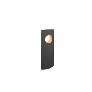 Katun mât de jardin LED 5W 3000K blanc chaud anthracite IP54