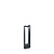 Lampadaire extérieur triangulaire LED 1x9W 3000K anthracite