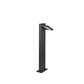 Horton luz de camino de jardín LED 8W, 3000K blanco cálido, 1000 lúmenes, orientable, IP54, aluminio fundido, antracita, altura 50 cm