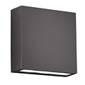 Thames applique d'extérieur avec 2x LED intégrées 3W, lumière blanc chaud 3000K, IP54, aluminium fondu, anthracite