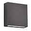 Thames applique d'extérieur avec 2x LED intégrées 3W, lumière blanc chaud 3000K, IP54, aluminium fondu, anthracite