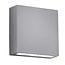 Thames applique murale extérieure, aluminium moulé titane, LED 2x3W (180 lumens, 3000K), IP54, non dimmable