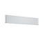 Matt white long sober outdoor wall lamp LED 2x8W 3000K