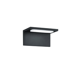 Sleek elegant outdoor wall lamp LED 1x6W 3000K anthracite