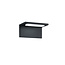 Trave applique murale extérieure LED, 700 lumen, 3000K blanc chaud, IP54, aluminium moulé, anthracite