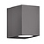 Tiber LED outdoor wall light adjustable 3W 3000K anthracite