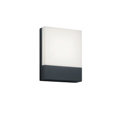 Pecos applique murale extérieure plate LED 6W 3000K anthracite IP54