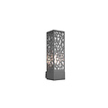 Stainless steel wall lamp 1xE27 40W anthracite