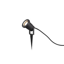Ubangi richtbare grondspot GU10 max 28W antraciet IP65