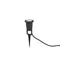 Ubangi richtbare grondspot voor GU10 max 28W, gegoten aluminium, antraciet, IP65 voor buiten