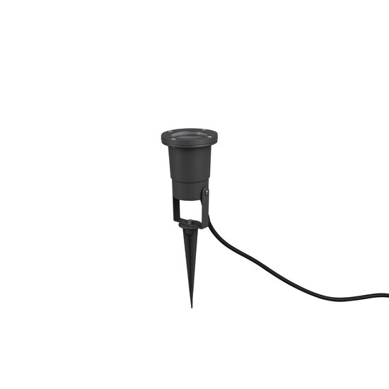 Directional ground spot for GU10 max 28W anthracite