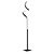 Eclectic matte black floor lamp LED 1x11W 3000K