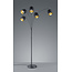 Floor lamp 5xE14 28W matt black