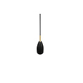 Elegant single hanging lamp 1xE14 matt black