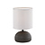 Modest brown table lamp 1xE27