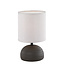Modest brown table lamp 1xE27
