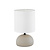Modest ceramic table lamp 1xE27 cappucino