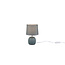 Trio Lighting Malu, sobremesa atemporal en cerámica verde con casquillo E14, máx. 40W, IP20
