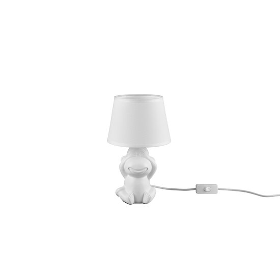 Lampe à poser Peekaboo 1xE14 blanc mat