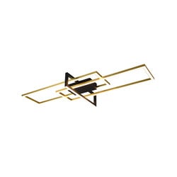 Plafón Salinas LED 34W 3000K latón mate 100 cm IP20