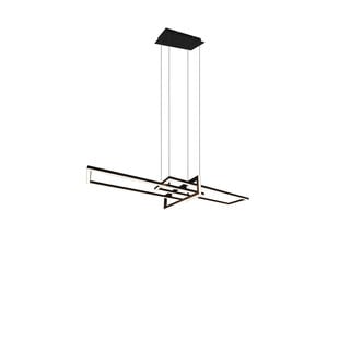 Suspension Salinas LED 34W 3000K réglable noir mat