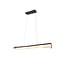 Lámpara colgante Edge LED 35W, temperatura de color ajustable 2300-4000K, 4100 lúmenes, regulable, metal negro mate, IP20