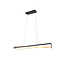 Lampe suspendue multi futuriste LED 1x35W 2300-4000K noir mat