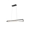 Suspension Edge LED 35W, température de couleur réglable 2300-4000K, 4100 lumens, dimmable, métal noir mat, IP20