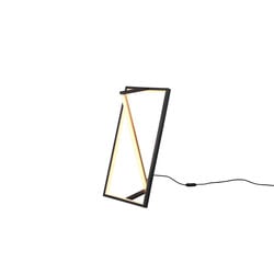 Edge LED floor lamp 9W adjustable white dimmable matt black