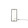 Edge lámpara de pie LED 9W CCT 2300-4000K regulable, 950 lúmenes, negro mate metal, 44 cm