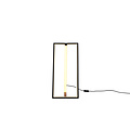 Edge LED Stehleuchte 9W CCT 2300-4000K dimmbar, 950 Lumen, mattschwarzes Metall, 44 cm hoch