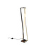 Large futuristic floor lamp LED 1x26W 2300-4000K matt black