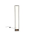 Edge lámpara de pie LED 1x26W, 2950 lúmenes, temperatura de color regulable 2300-4000K, regulable, metal, negro mate, 124 cm