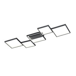 Sorrento LED wall/ceiling lamp matt black 34W 3000K dimmable