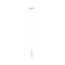 Marley pendant lamp with 1x GU10 socket (bulb not included), white metal housing, 150 cm, IP20, 230V