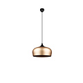 Bell-shaped hanging lamp adjustable 1xE27 matt brass