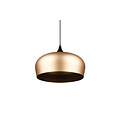Bell-shaped hanging lamp adjustable 1xE27 matt brass