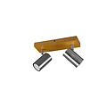 Duo manoeuvrable ceiling spot 2xGU10 matt nickel