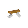 Trio Lighting Spot de techo dúo orientable 2xGU10 blanco mate - Ideal para cualquier espacio